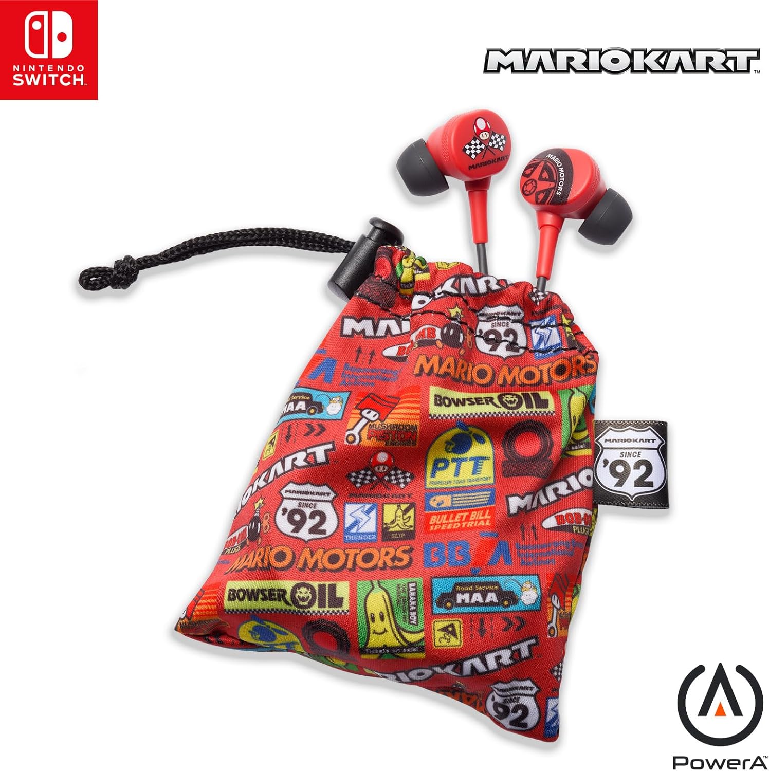 Wired Earbuds NSW Mario Kart Motors