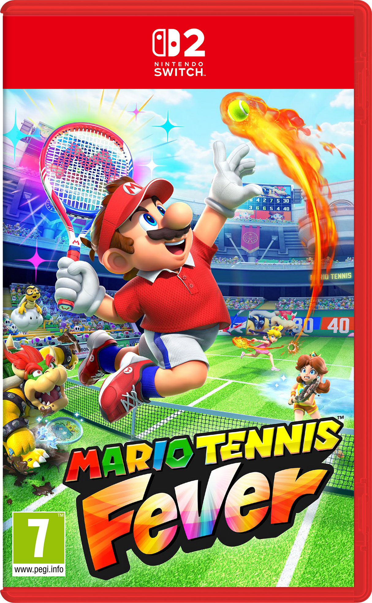 Mario Tennis Fever with FREE Sticker Sheet (Switch 2)