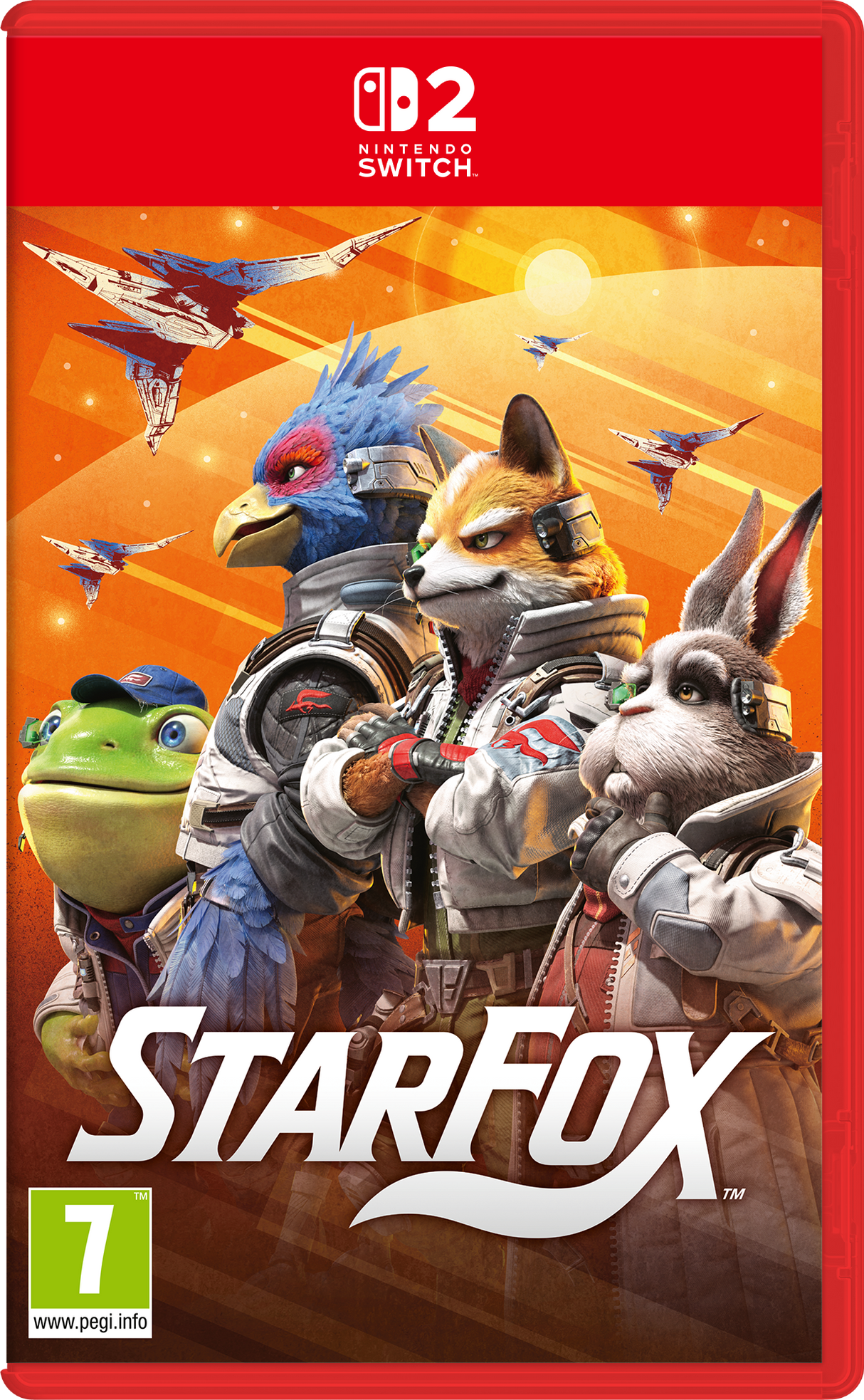 StarFox with FREE Rubber Patch (Switch 2)