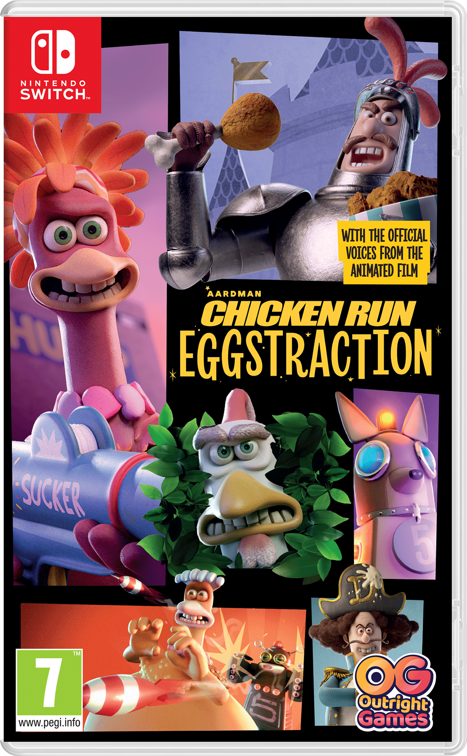 Chicken Run: Eggstraction (Switch)
