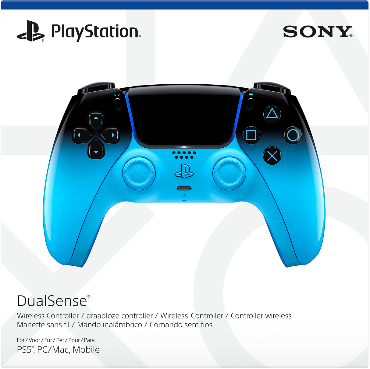 DualSense® Wireless Controller - For PS5, PC, Mac & Mobile - Rhythm Blue (PS5)