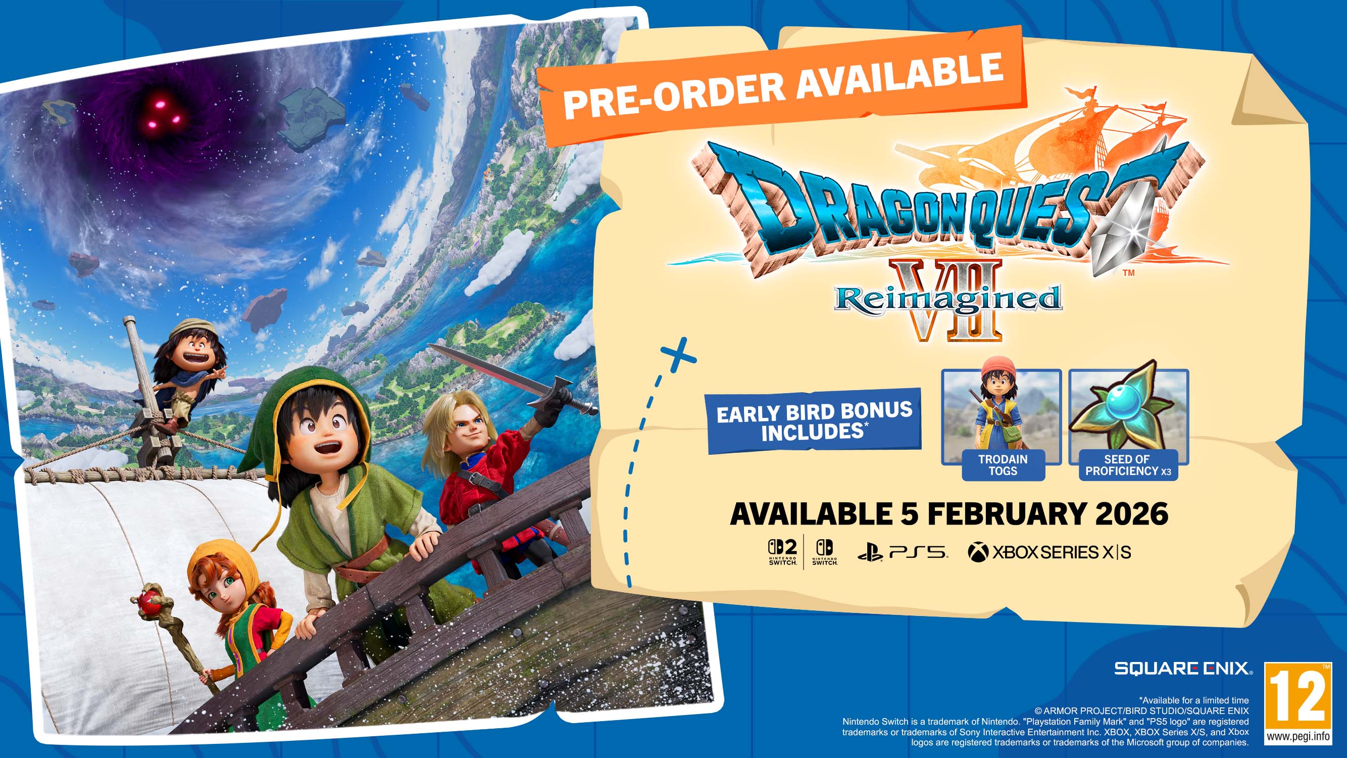 Dragon Quest VII Reimagined (PS5)