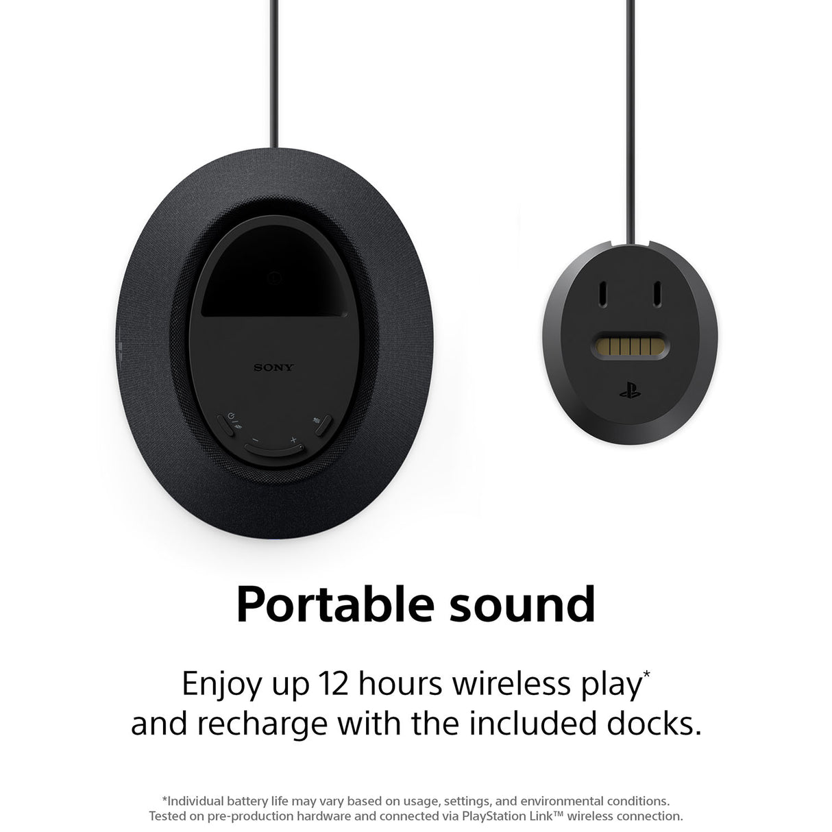 PULSE Elevate™ Wireless Speakers - Midnight Black (PS5, PC, Mobile)