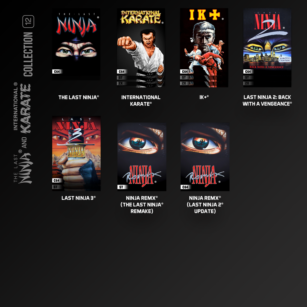Evercade The Last Ninja and IK Collection