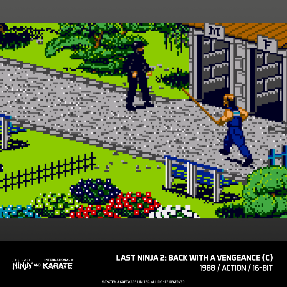 Evercade The Last Ninja and IK Collection