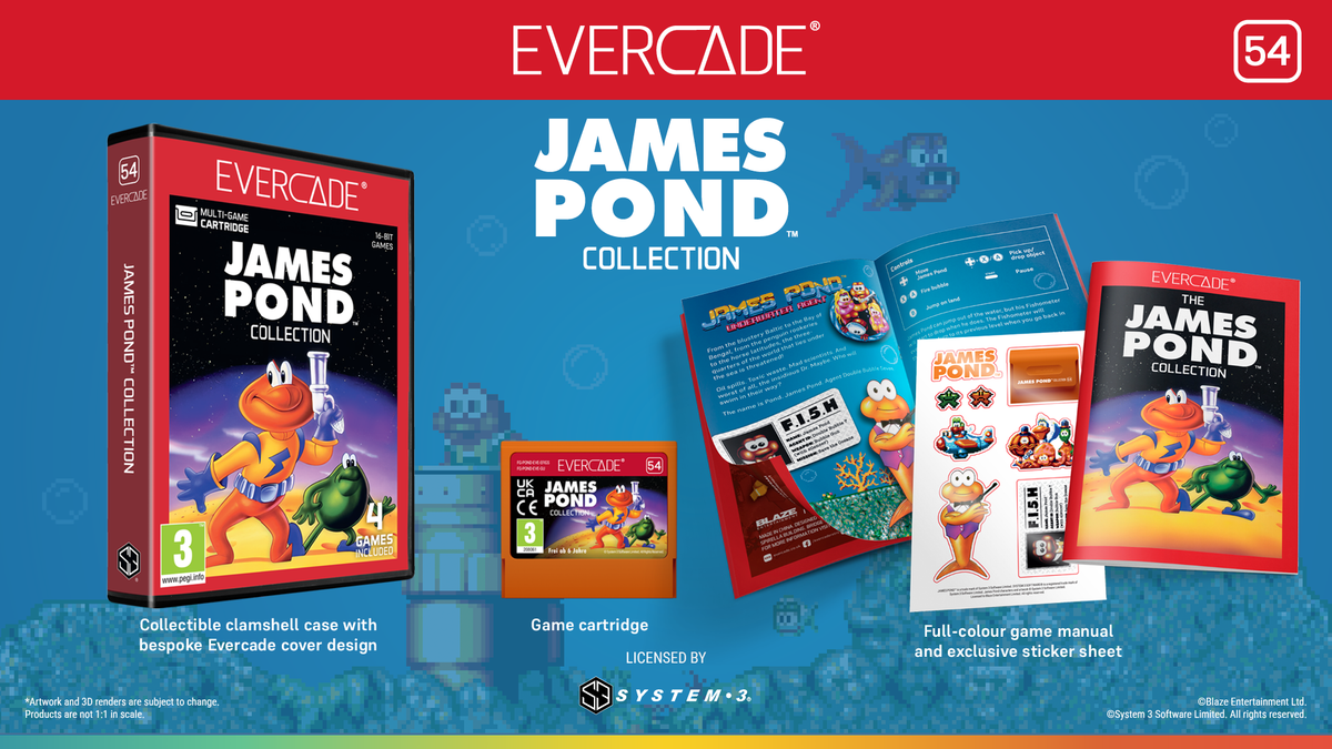 Evercade James Pond Collection