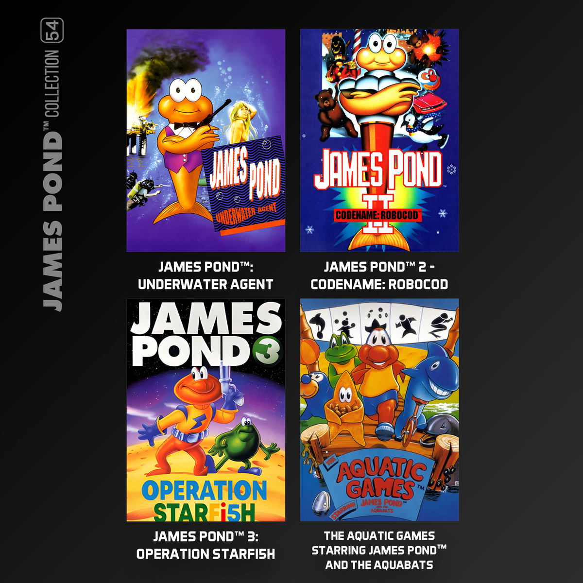 Evercade James Pond Collection