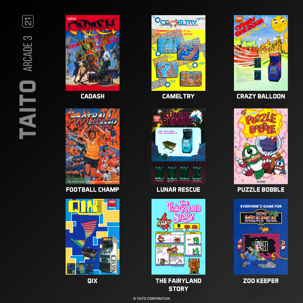 Evercade TAITO Arcade 3