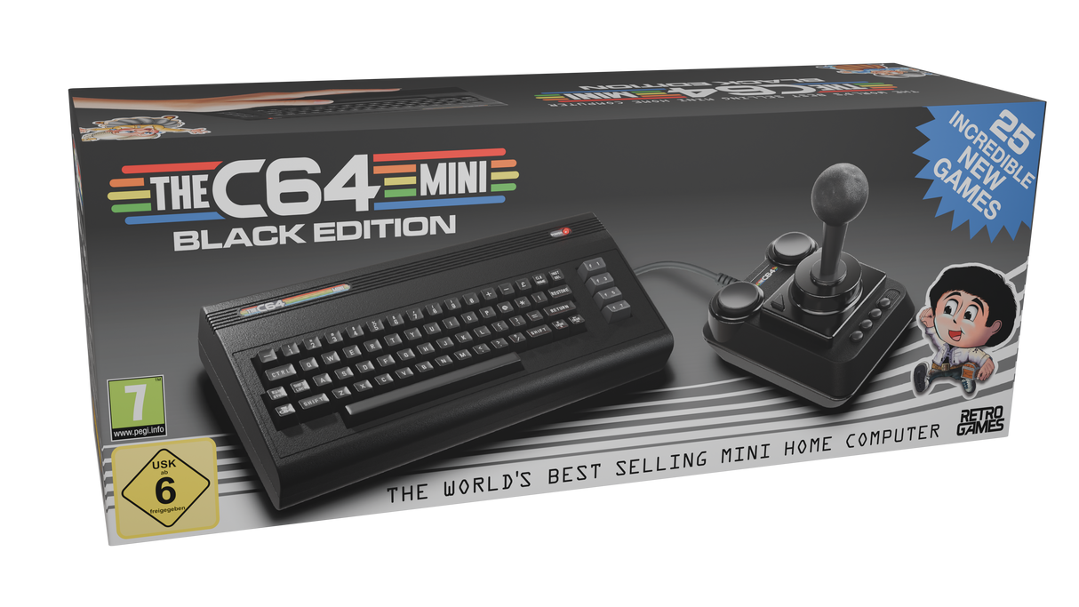 The C64 Mini Console - Black Edition