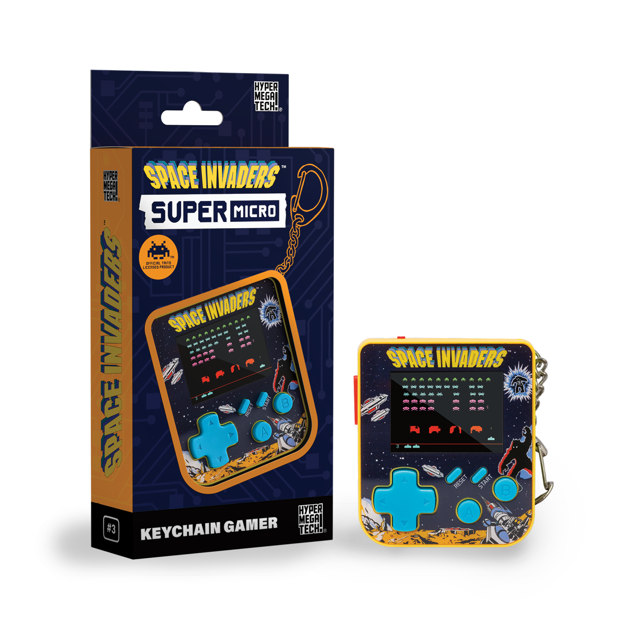 Super Micro - Space Invaders Keychain Gamer