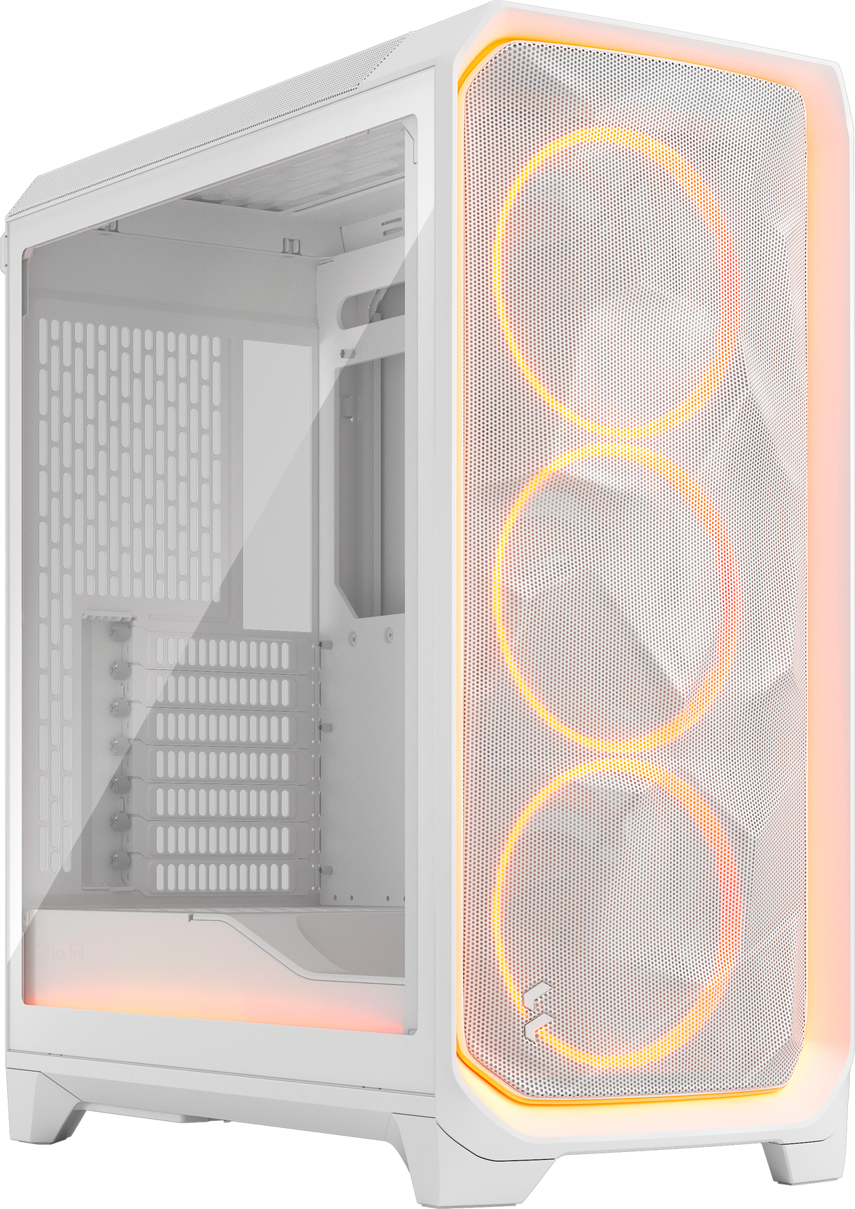 Fractal Design Meshify 3 Ambience Pro RGB White TG Clear Tint PC Case