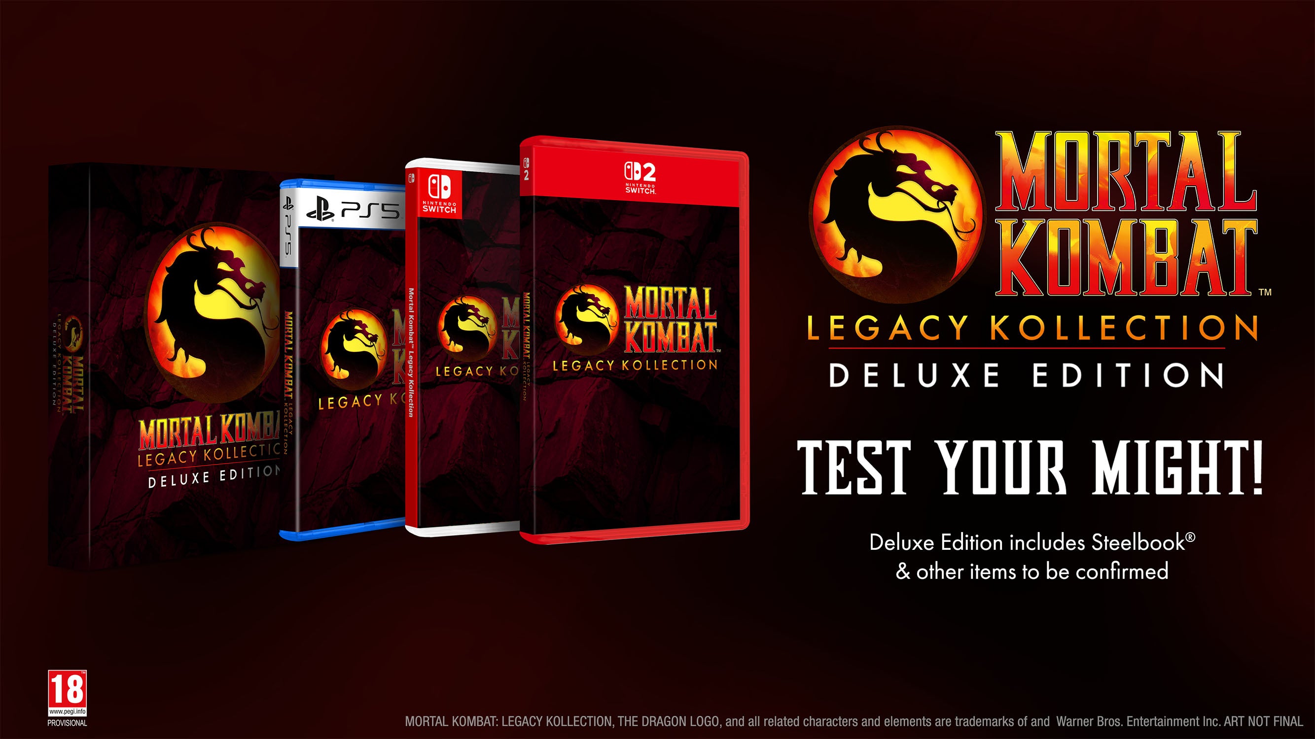 Mortal Kombat: Legacy Kollection - Deluxe Edition (Switch 2)