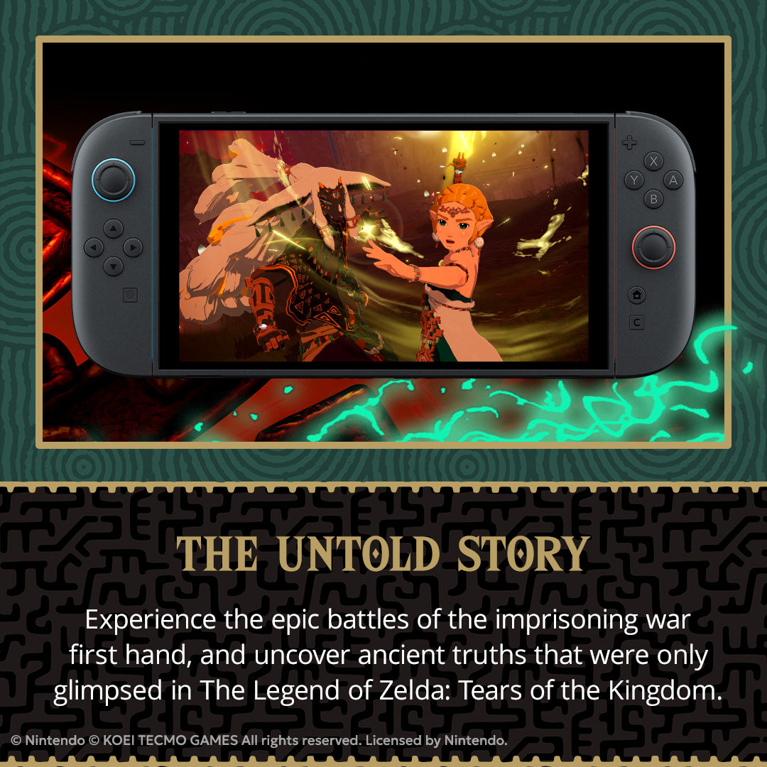 Hyrule Warriors: Age of Imprisonment with FREE Poster (Switch 2)