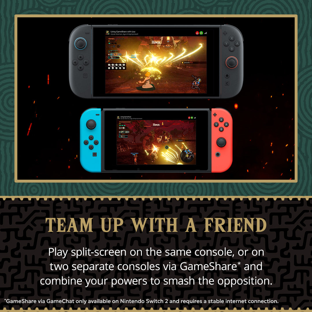 Hyrule Warriors: Age of Imprisonment with FREE Poster (Switch 2)