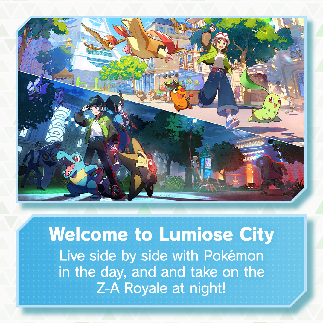 Pokémon Legends: Z-A with FREE Stickers (Switch 2)