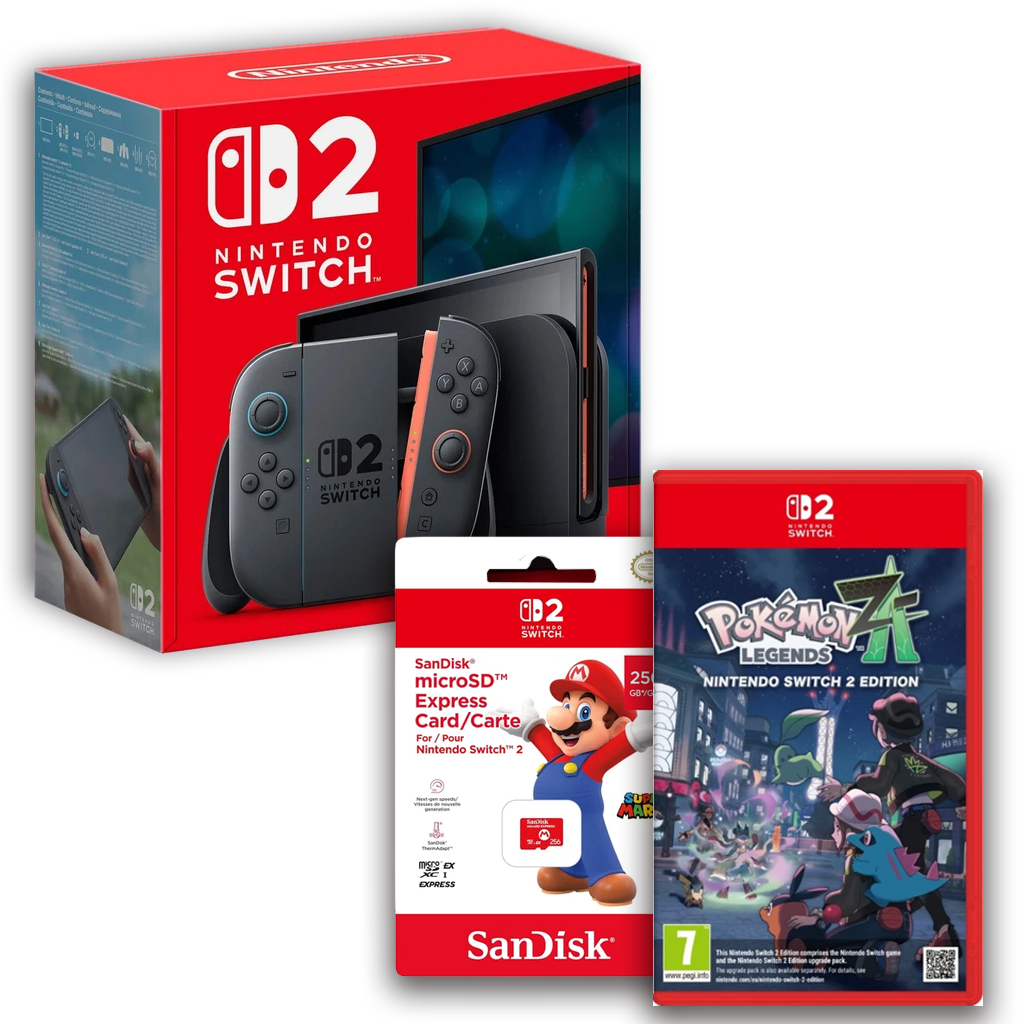 Nintendo Switch 2 Console with Pokemon Legends Z-A & 256GB Micro SD Express Card (Switch 2)