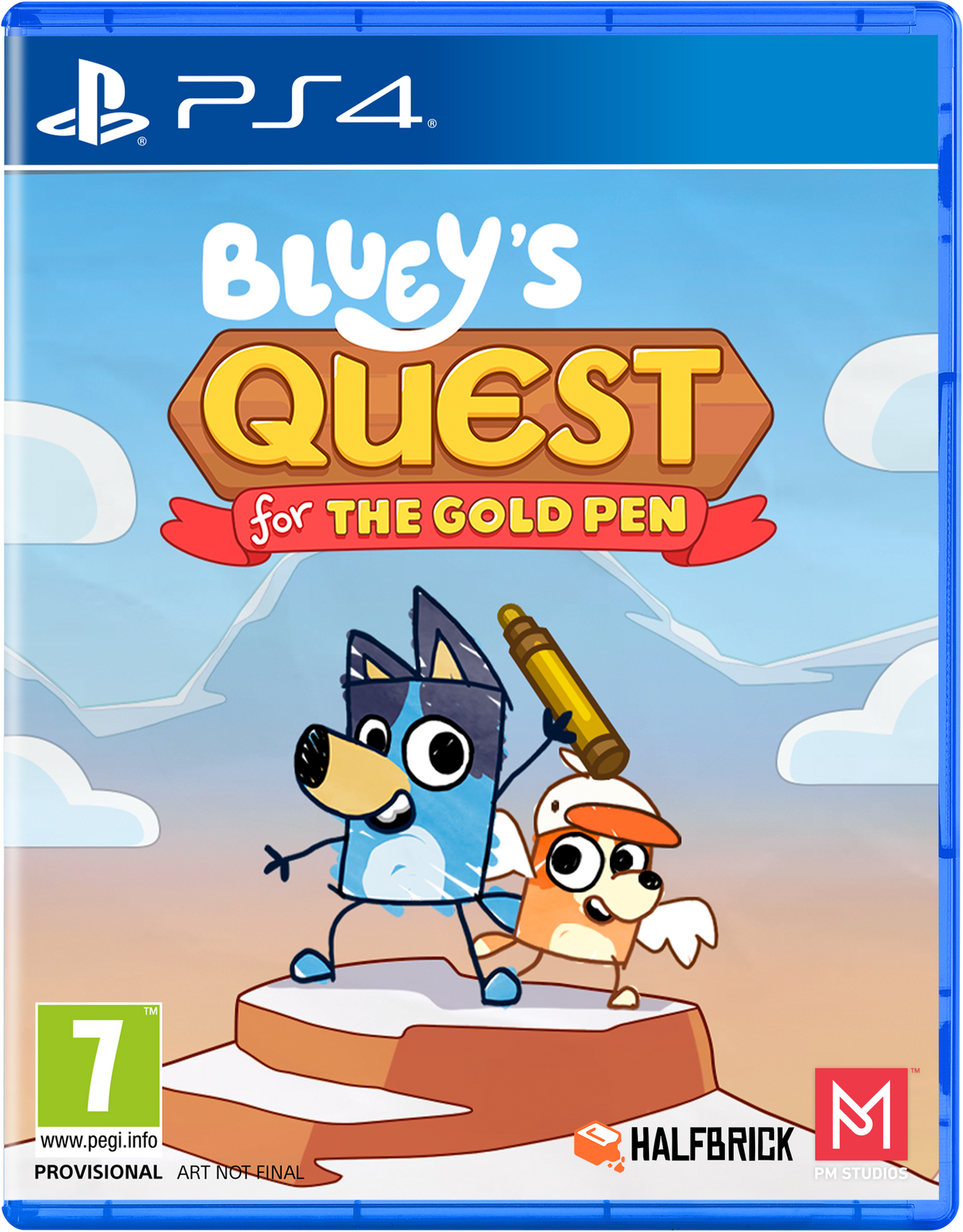 Bluey´s Quest for the Gold Pen (PS4)