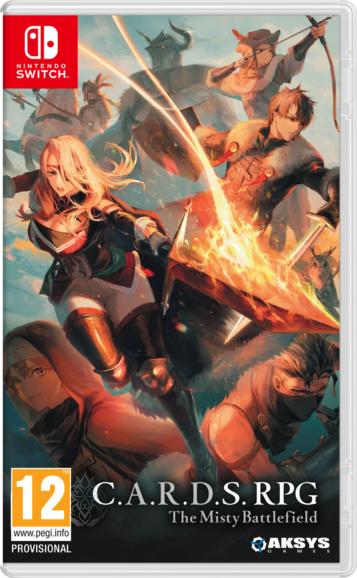 C.A.R.D.S. RPG: The Misty Battlefield - Total Warfare Edition (Switch)