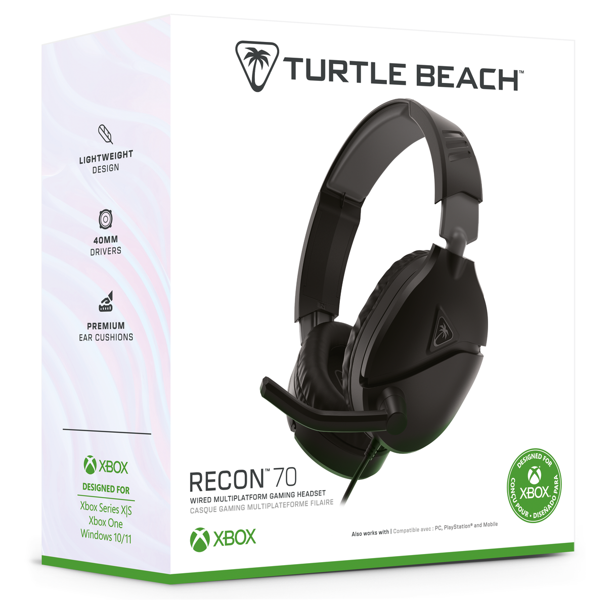 Turtle Beach Recon 70 XB 2024 Black Gaming Headset