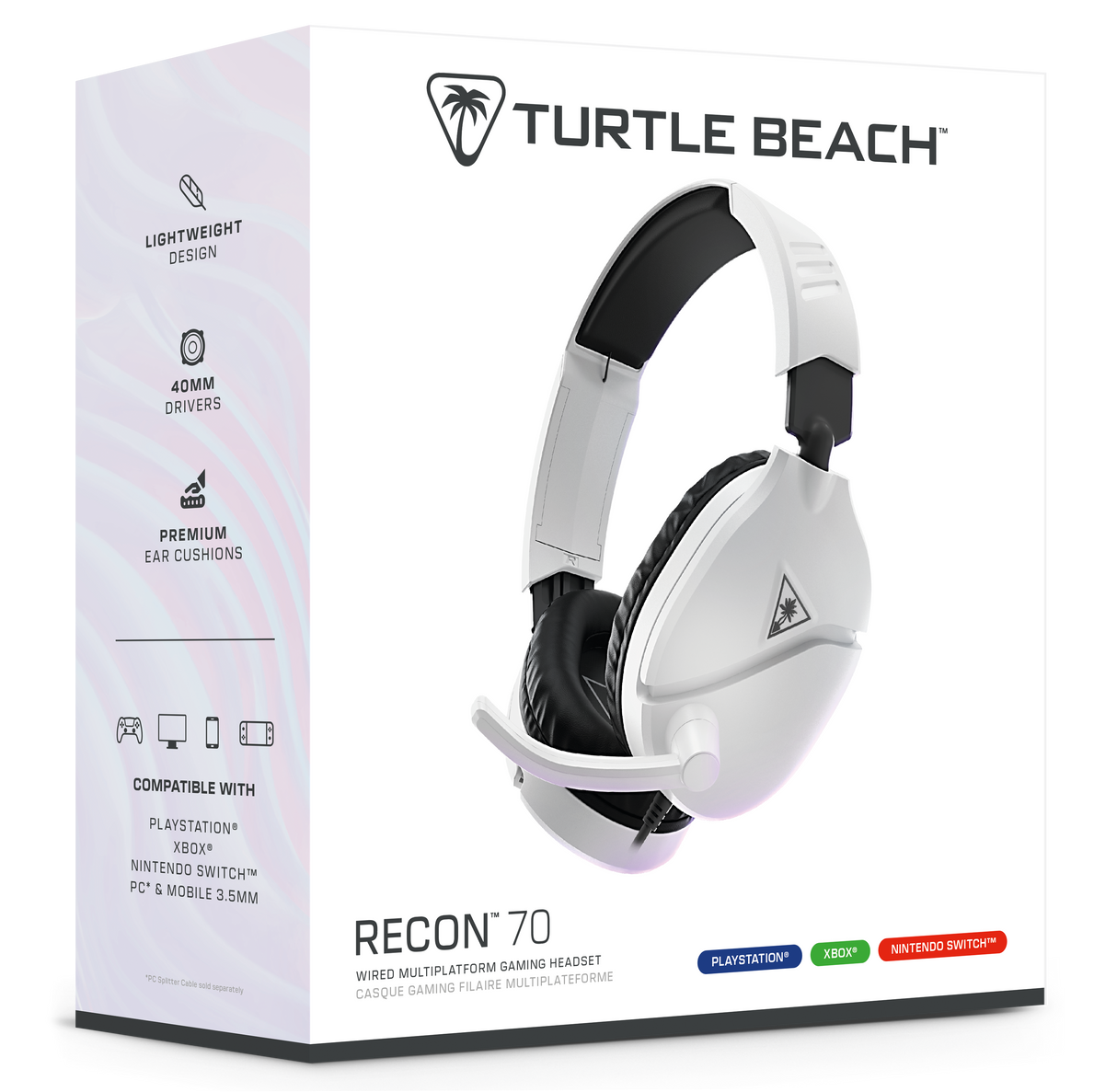 Turtle Beach Recon 70 MP 2024 White Gaming Headset