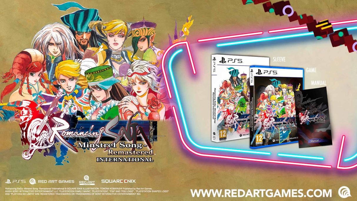 Romancing SaGa - Minstrel Song - Remastered International (PS5)