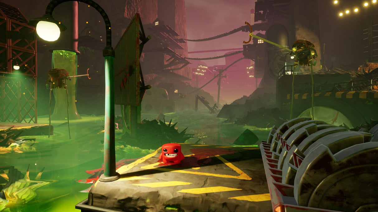 Super Meat Boy with FREE Pin Badge (Switch 2)