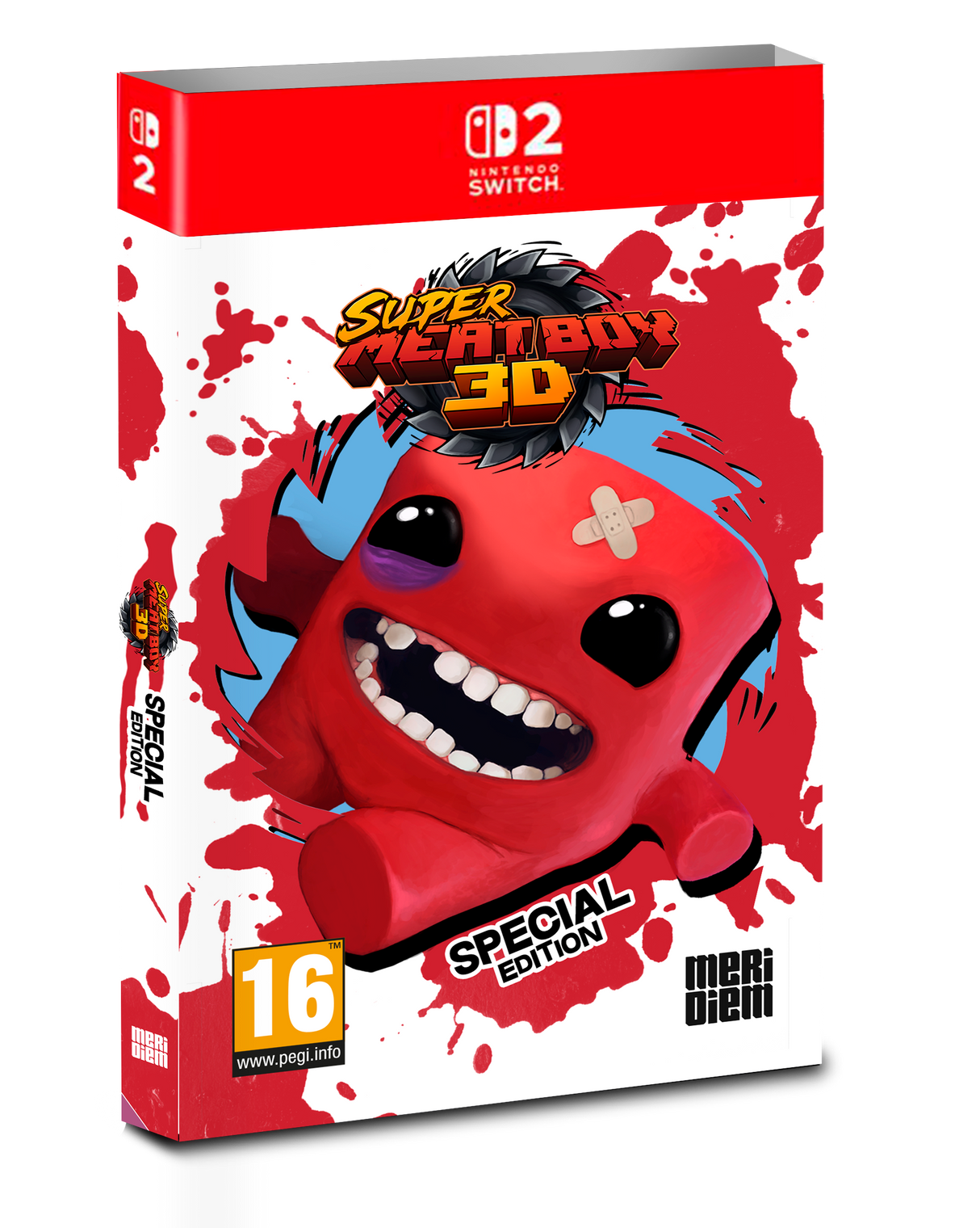 Super Meat Boy - Special Editon with FREE Pin Badge (Switch 2)