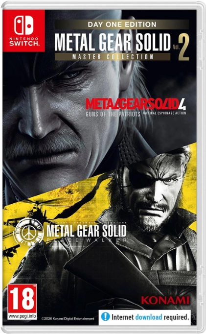 Metal Gear Solid: Master Collection Volume 2 - Day One Edition (Switch)