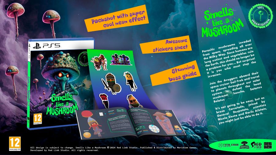 Smells Like a Mushroom - 100% Vegan Edition (PS5)