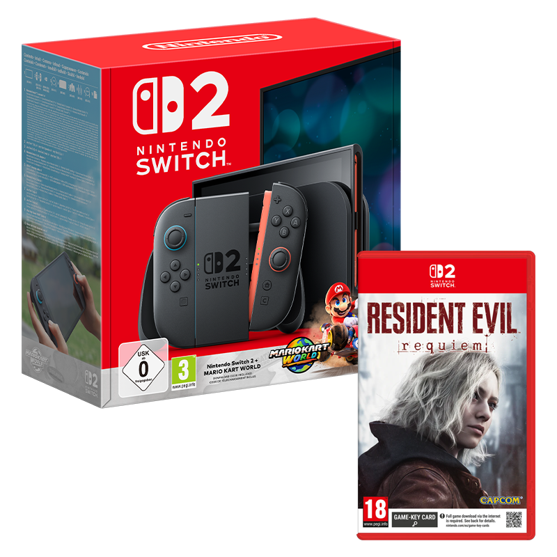 Nintendo Switch 2 Mario Kart World Bundle with Resident Evil Requiem (Switch 2)