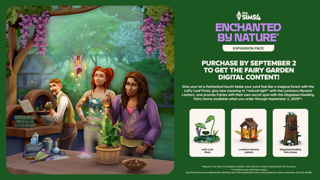 The Sims™ 4 Enchanted by Nature Expansion Pack (PC)