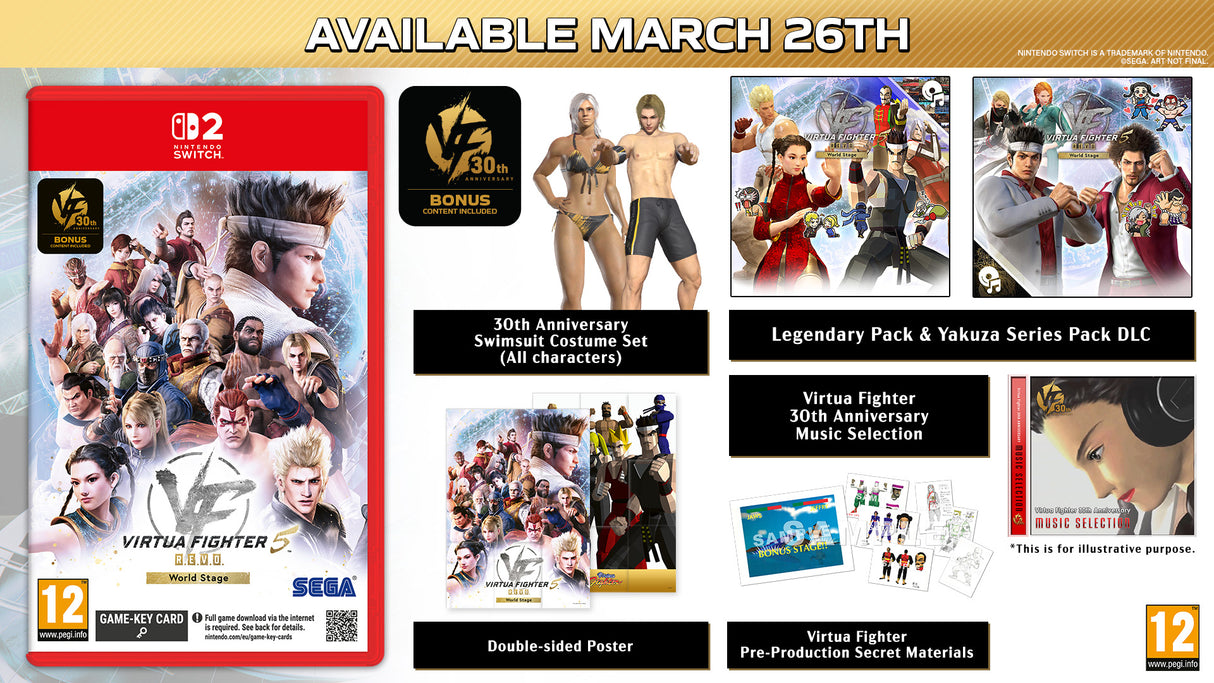 Virtua Fighter 5 R.E.V.O. World Stage 30th Anniversary Edition (Switch 2)