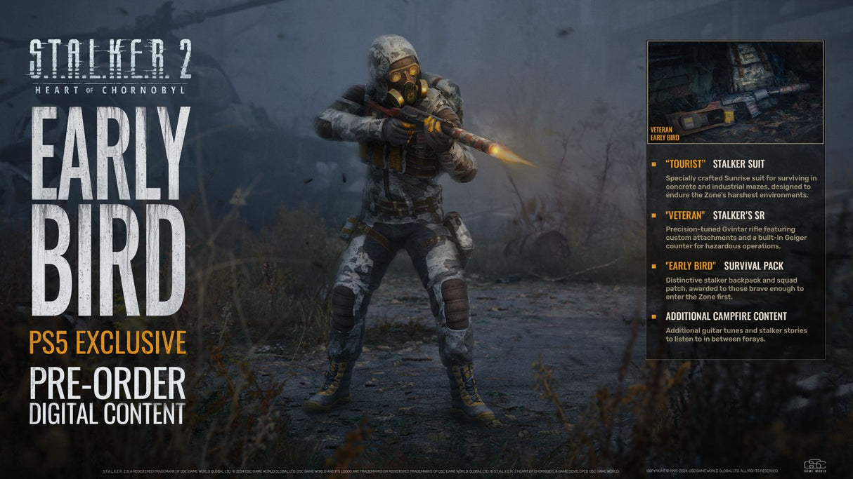 S.T.A.L.K.E.R. 2: Heart of Chornobyl Day One Edition (PS5)