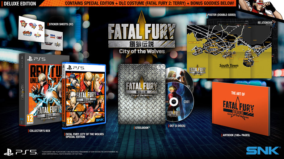 FATAL FURY City of the Wolves - Deluxe Edition (PS5)