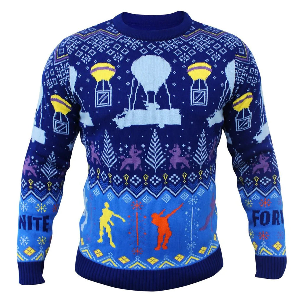 Fortnite Knitted Christmas Jumper - Extra Large