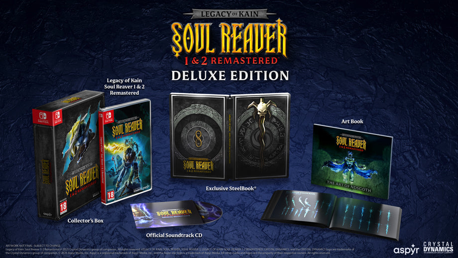 Legacy of Kain Soul Reaver 1-2 Remastered - Deluxe Edition (Switch)