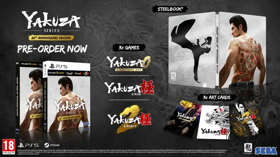 Yakuza 20th Anniversary Edition (PS5)