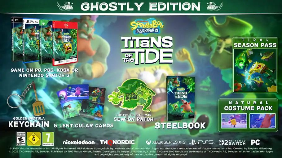 SpongeBob SquarePants: Titans of the Tide Ghostly Edition (PS5)