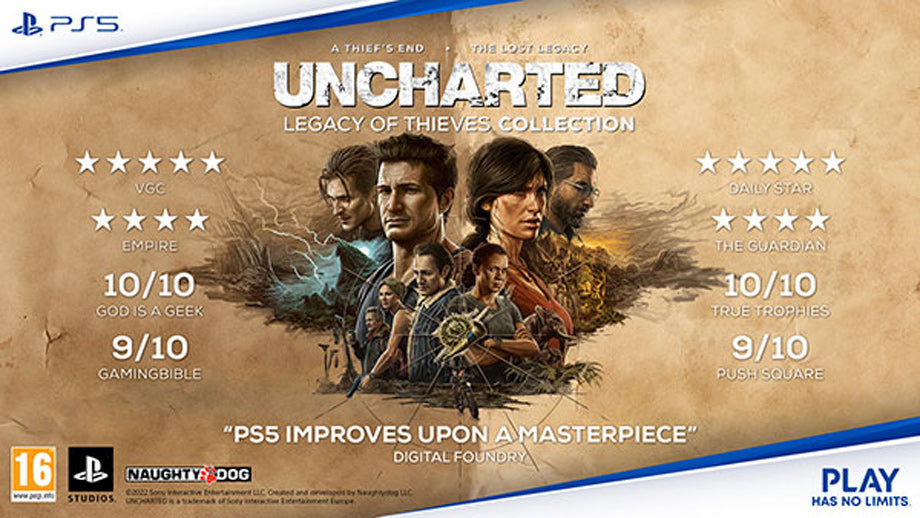 Uncharted: Legacy Of Thieves Collection (PS5)