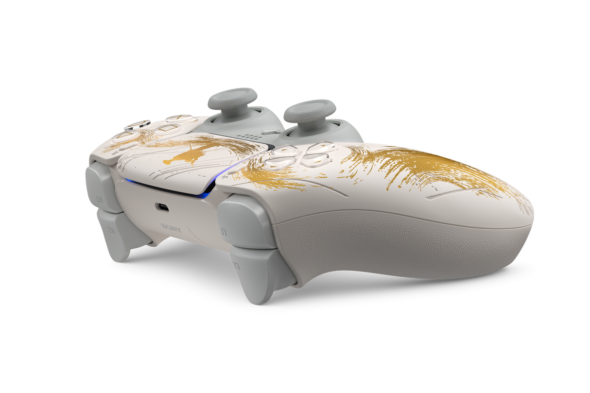 DualSense® Wireless Controller – For PS5, PC, Mac & Mobile – Ghost of Yōtei Gold Limited Edition