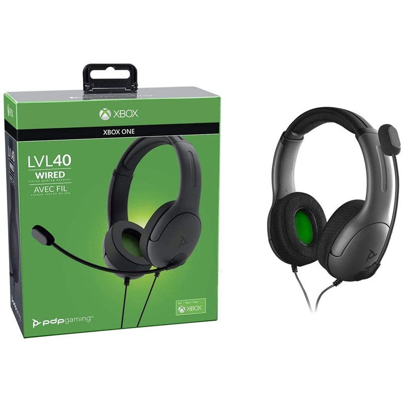 Xbox LVL40 Wired Headset - Grey (Xbox One)
