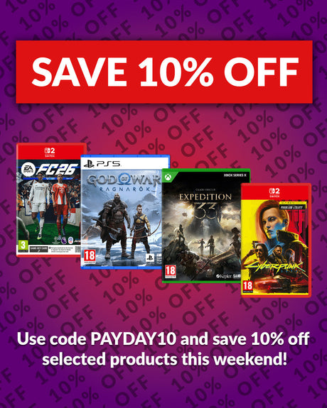 Save 10% off selected products this weekend!