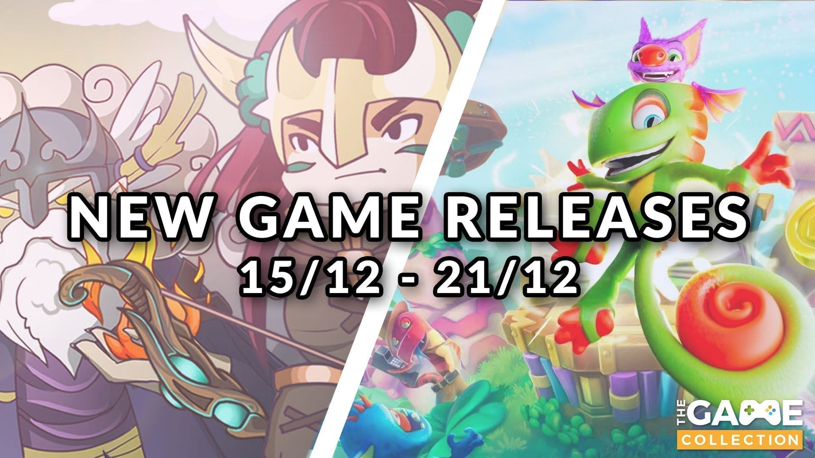 Yooka-Replaylee & Nordic Ashes: The Complete Saga - New Game Releases 15/12