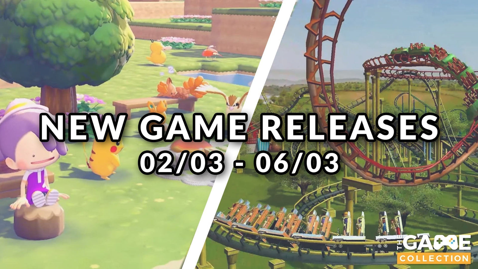 From Pokemon Pokopia to Rollercoaster Tycoon 3: Complete Edition - New Releases 02/03