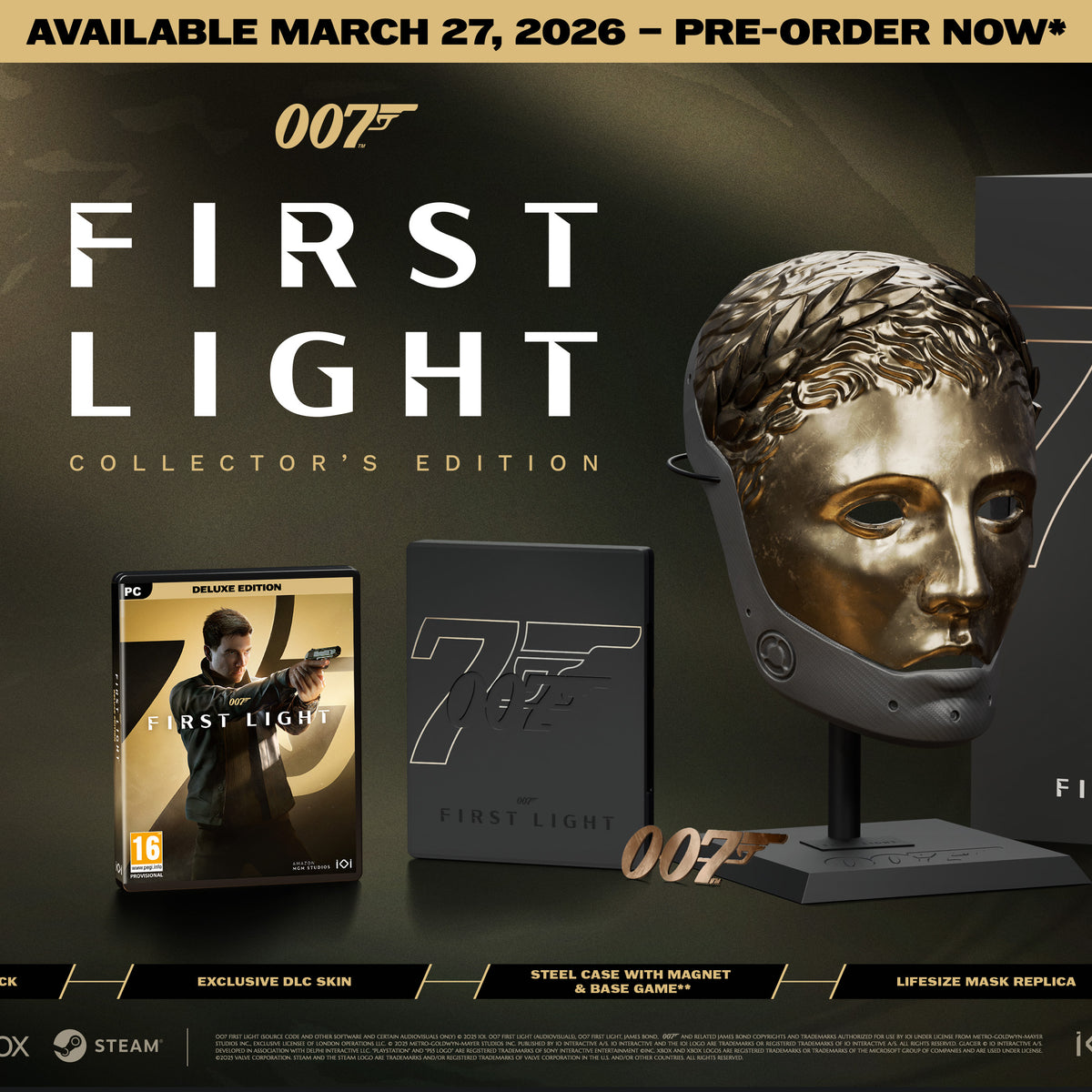 First Light Collectors 007 First Light Collector's Edition (PC) – The Game Collection