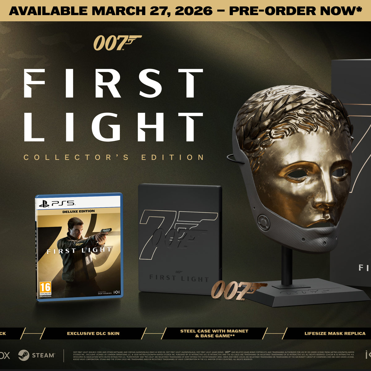 007 First Light Collector's Edition (PS5) – The Game Collection