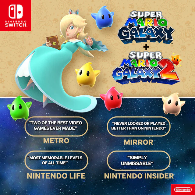 Super Mario Galaxy + Super Mario Galaxy 2 (Switch)