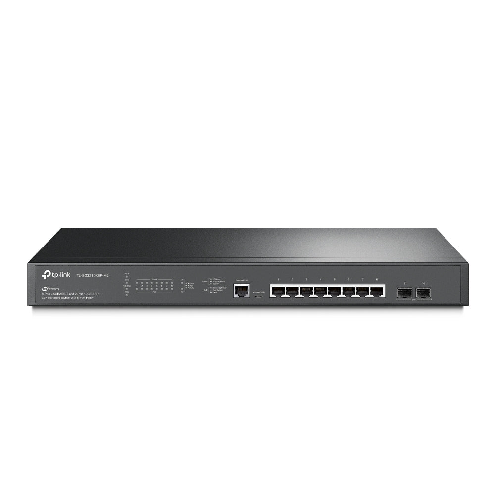 JetStream 8 Port 2.5 Gigabit Managed PoE+ Switch