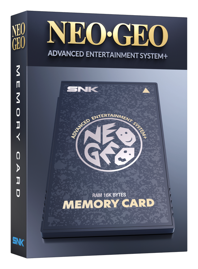 NEOGEO AES+ Memory Card (Black)
