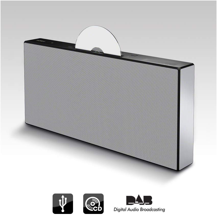 Sony CMT-X5 All-in-One Audio System with NFC and Bluetooth